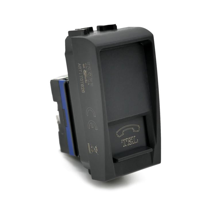 PRESA TELEFONICA 828N/INT-LGT  828N NERO