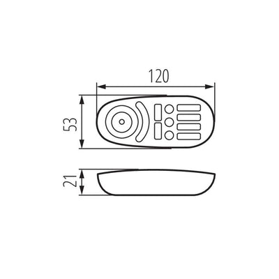 CONTROLLER PER NASTRI LED REMOTE RGBW - KANLUX