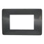PLACCA 7803-26 3P ANTRACITE    SIMIL-MTX METALLO