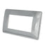 PLACCA 7804-4 4P CROMO SIMIL- MTX METALLO