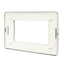 PLACCA 7804-4 4P CROMO SIMIL- MTX METALLO