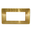 PLACCA 7804-6 4P ORO SPAZZOLATO SIMIL-MTX METALLO