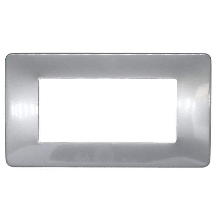 PLACCA 7804-7 4P GRIGIO CHIAROSIMIL-MTX METALLO