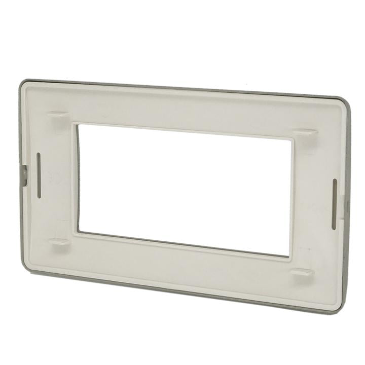 PLACCA 7804-7 4P GRIGIO CHIAROSIMIL-MTX METALLO