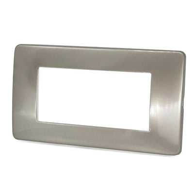 PLACCA 7804-8 4P CHAMPAGNE SIMIL-MTX METALLO