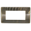 PLACCA 7804-9 4P BRONZO SPAZZOLATO SIMIL-MTX METALLO