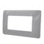 PLACCA 7804-25 4P GRIGIO METALLIZZATO SIMIL-MTX METALLO