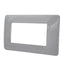 PLACCA 7804-25 4P GRIGIO METALLIZZATO SIMIL-MTX METALLO