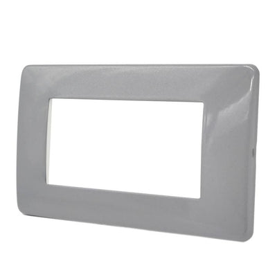 PLACCA 7804-25 4P GRIGIO METALLIZZATO SIMIL-MTX METALLO