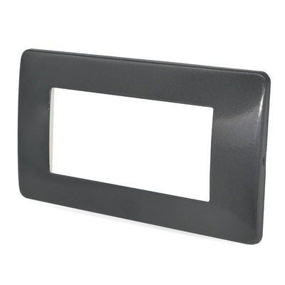 PLACCA 7804-26 4P ANTRACITE SIMIL-MTX METALLO