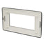 PLACCA 7804-26 4P ANTRACITE SIMIL-MTX METALLO
