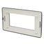 PLACCA 7804-26 4P ANTRACITE SIMIL-MTX METALLO