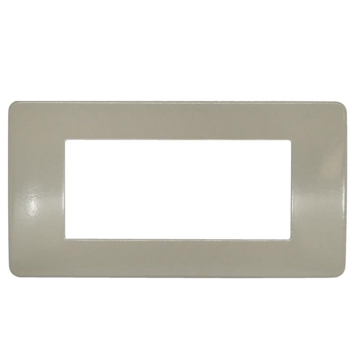 PLACCA 7804-28 4P PANNA SIMIL-MTX METALLO