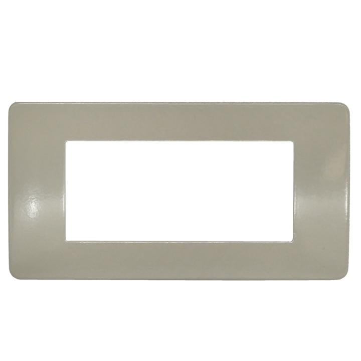 PLACCA 7804-28 4P PANNA SIMIL-MTX METALLO