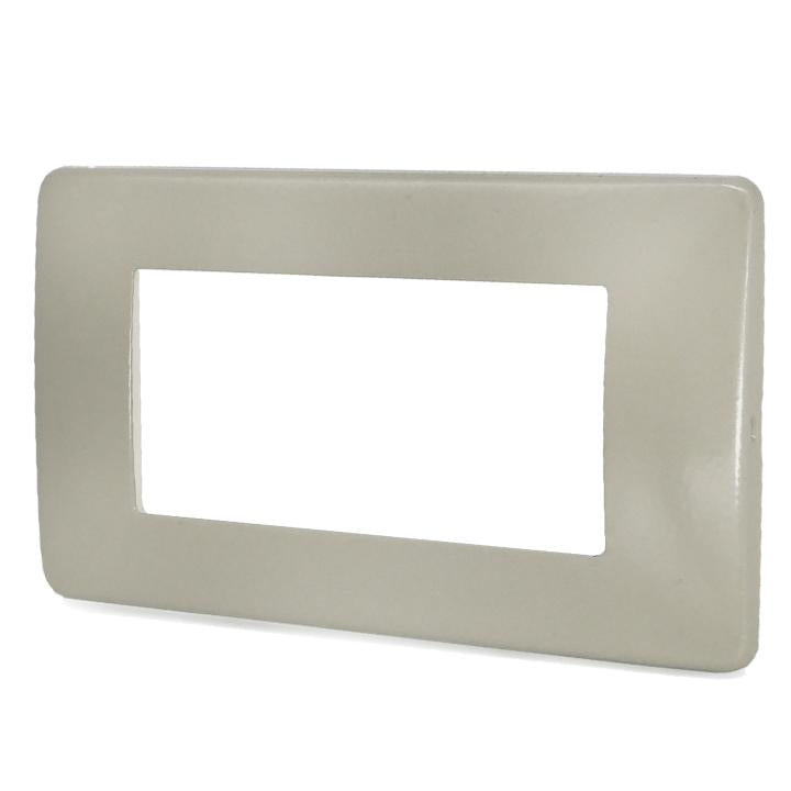 PLACCA 7804-28 4P PANNA SIMIL-MTX METALLO