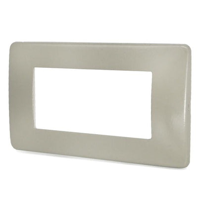 PLACCA 7804-28 4P PANNA SIMIL-MTX METALLO