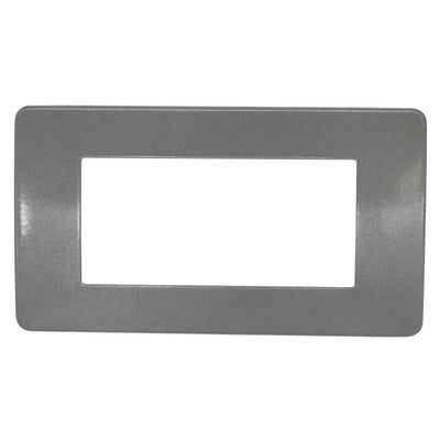 PLACCA 7804-29 4P PLATINO SIMIL-MTX METALLO