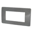 PLACCA 7804-29 4P PLATINO SIMIL-MTX METALLO