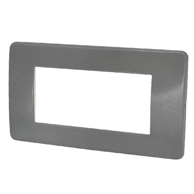 PLACCA 7804-29 4P PLATINO SIMIL-MTX METALLO