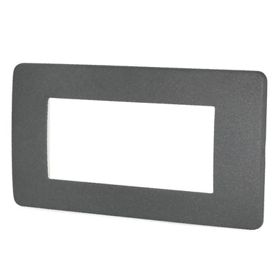 PLACCA 7804-30 4P ANTRACITE METALLIZZATO/MTX METALLO