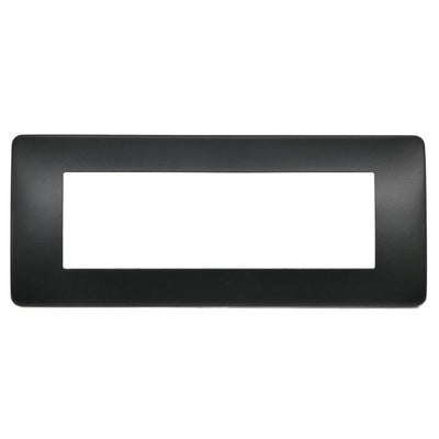 PLACCA 7806-2 6P NERO SIMIL-MTX METALLO T3