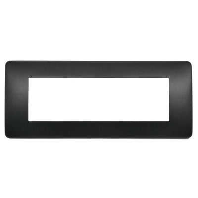 PLACCA 7806-2 6P NERO SIMIL-MTX METALLO T3