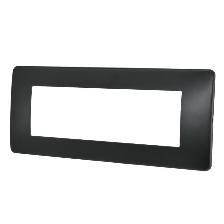 PLACCA 7806-2 6P NERO SIMIL-MTX METALLO T3