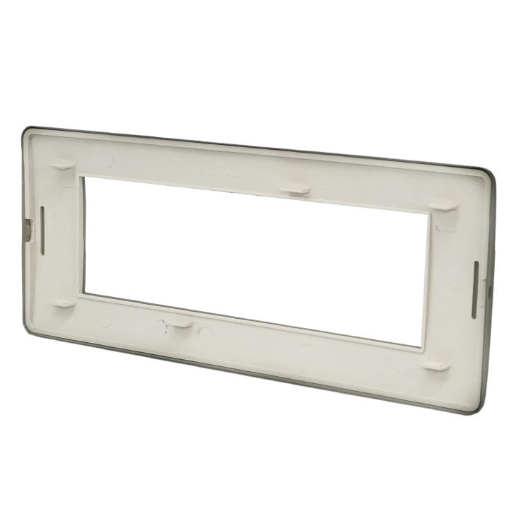 PLACCA 7806-2 6P NERO SIMIL-MTX METALLO T3