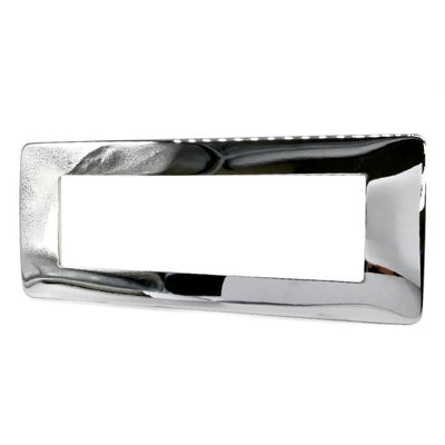 PLACCA 7806-4 6P CROMO SIMIL-MTX METALLO