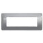 PLACCA 7806-7 6P GRIGIO CHIAROSIMIL-MTX METALLO