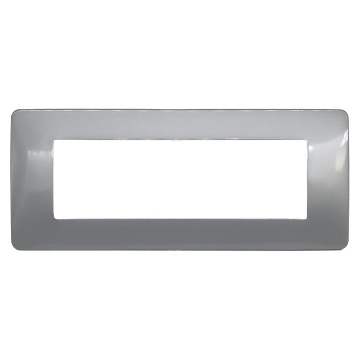 PLACCA 7806-7 6P GRIGIO CHIAROSIMIL-MTX METALLO