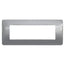 PLACCA 7806-7 6P GRIGIO CHIAROSIMIL-MTX METALLO