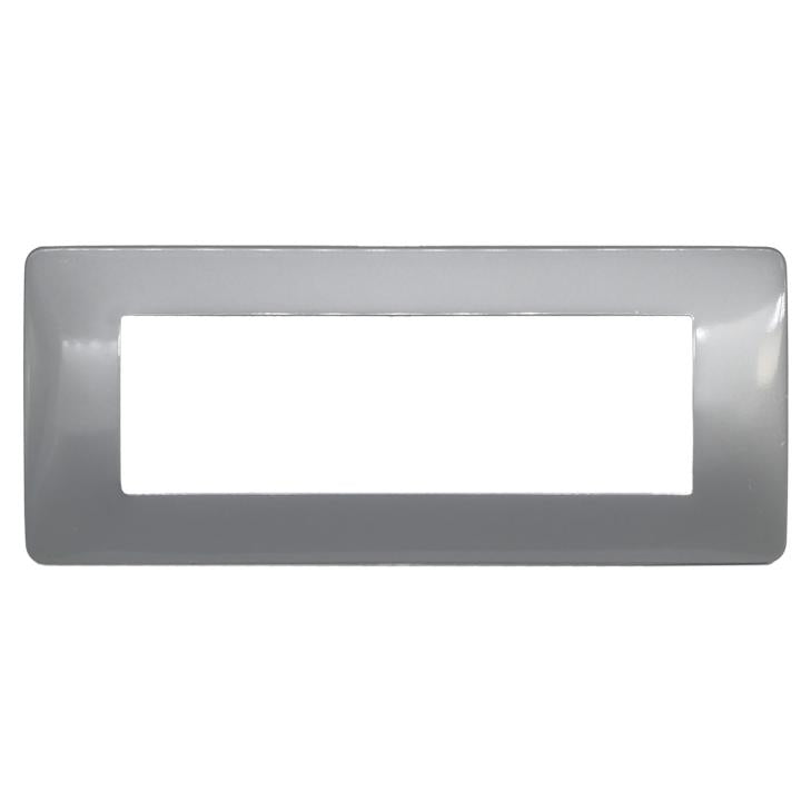 PLACCA 7806-7 6P GRIGIO CHIAROSIMIL-MTX METALLO