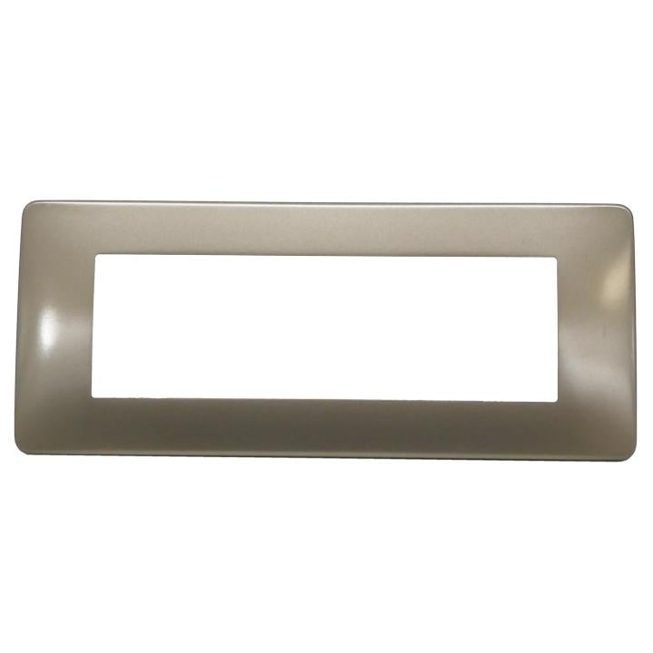 PLACCA 7806-8 6P CHAMPAGNE SIMIL-MTX METALLO