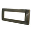PLACCA 7806-9 6P BRONZO SPAZZOLATO SIMIL-MTX METALLO