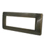 PLACCA 7806-9 6P BRONZO SPAZZOLATO SIMIL-MTX METALLO