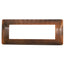 PLACCA 7806-10 6P RAME SPAZZOLATO SIMIL-MTX METALLO