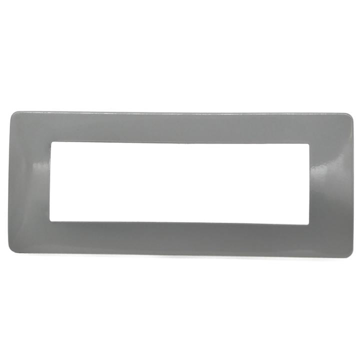PLACCA 7806-25 6P GRIGIO METALLIZZATO SIMIL-MTX METALLO