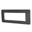 PLACCA 7806-30 6P ANTRACITE METALLIZZATO/MTX METALLO
