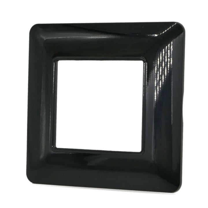 PLACCA 5002-02 2P NERA MTX TECNOPOLIMERO