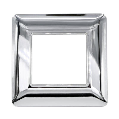 PLACCA 5002-04 2P ARGENTO CROMATO MTX TECNOPOLIMERO