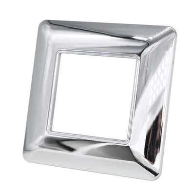 PLACCA 5002-04 2P ARGENTO CROMATO MTX TECNOPOLIMERO
