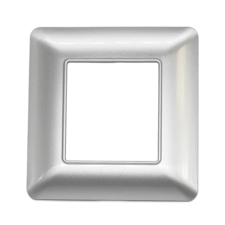 PLACCA 5002-05 2P ARGENTO MTX TECNOPOLIMERO