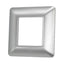PLACCA 5002-05 2P ARGENTO MTX TECNOPOLIMERO