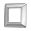 PLACCA 5002-05 2P ARGENTO MTX TECNOPOLIMERO