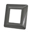 PLACCA 5002-11 2P GRIGIO SCUROMTX TECNOPOLIMERO