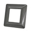 PLACCA 5002-11 2P GRIGIO SCUROMTX TECNOPOLIMERO
