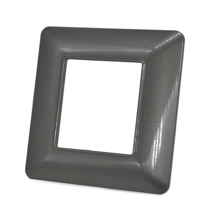 PLACCA 5002-11 2P GRIGIO SCUROMTX TECNOPOLIMERO