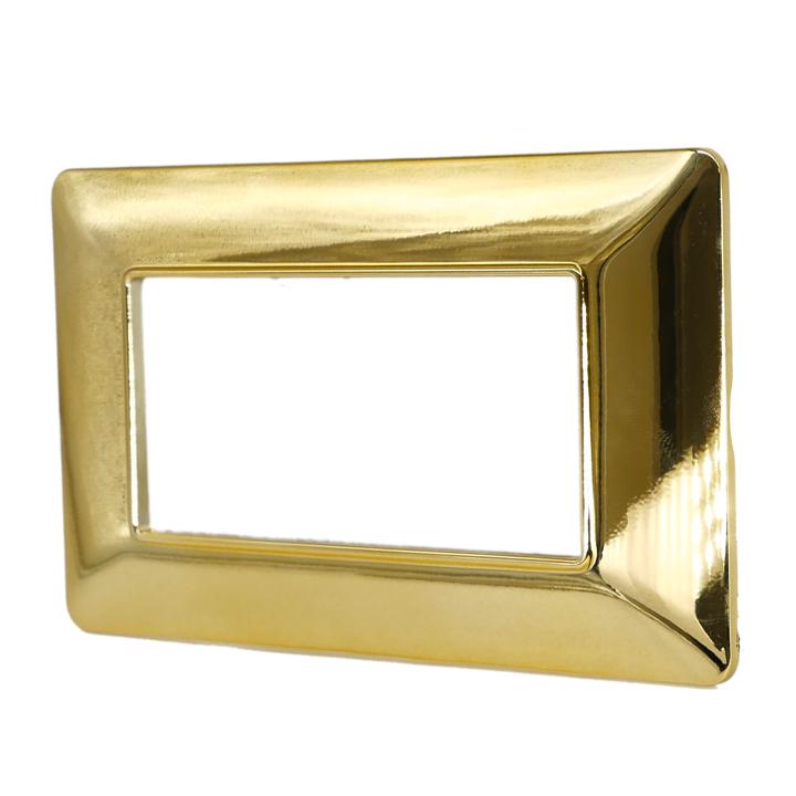 PLACCA 8004-03 4P ORO LUCIDO/MTX TECNOPOLIMERO