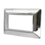 PLACCA 8004-04 4P ARGENTO CROMO